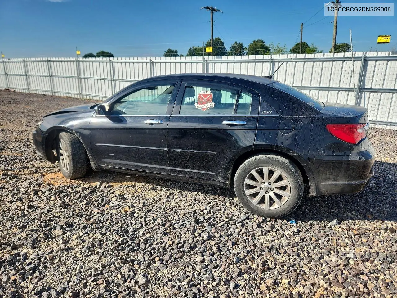 2013 Chrysler 200 Limited VIN: 1C3CCBCG2DN559006 Lot: 60387746