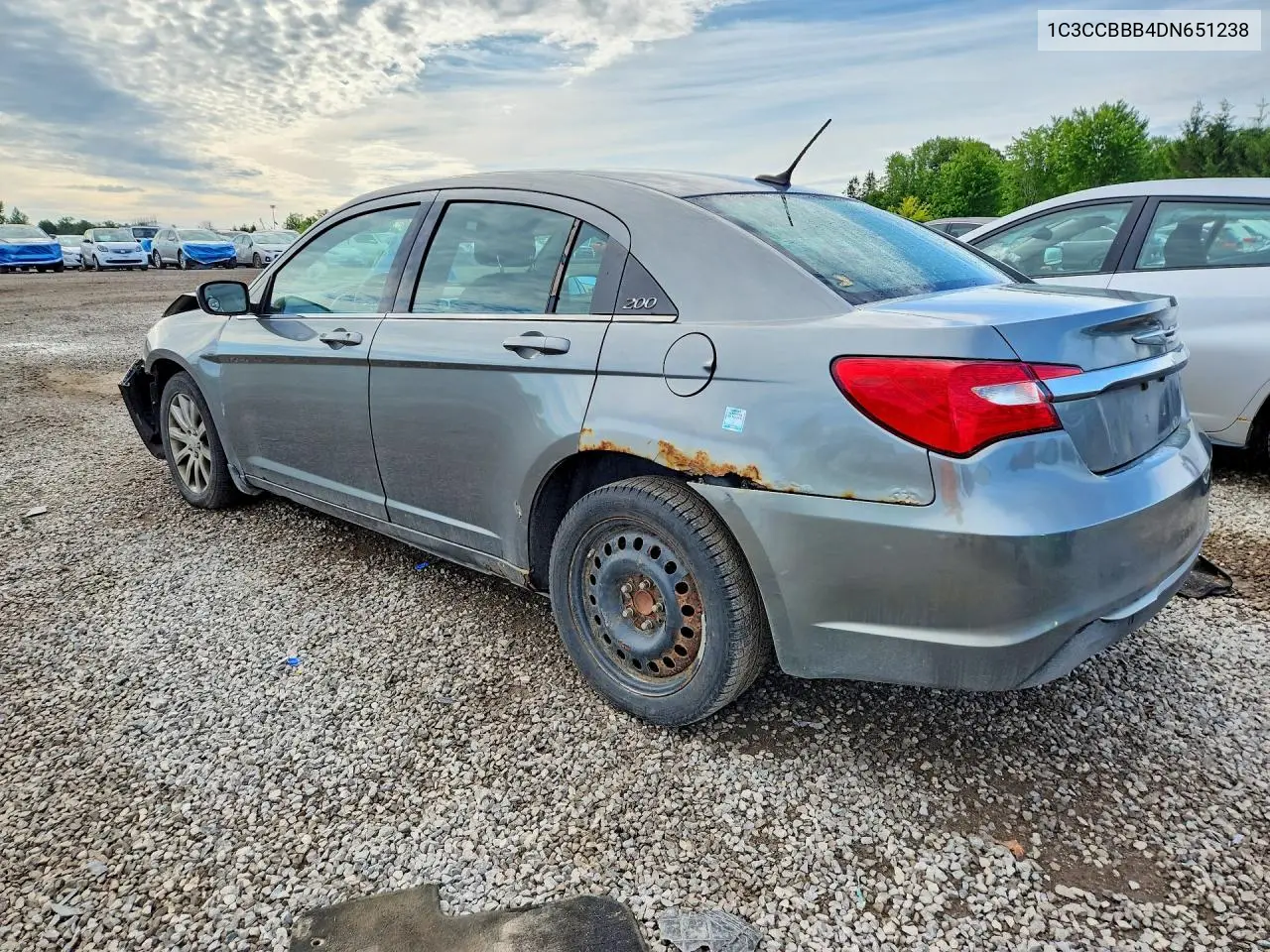 2013 Chrysler 200 Touring VIN: 1C3CCBBB4DN651238 Lot: 60600256