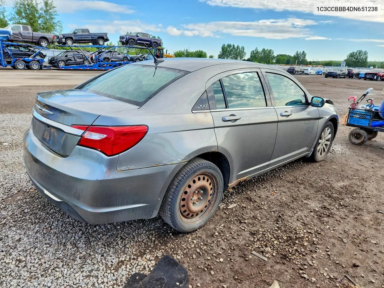 2013 Chrysler 200 Touring VIN: 1C3CCBBB4DN651238 Lot: 60600256