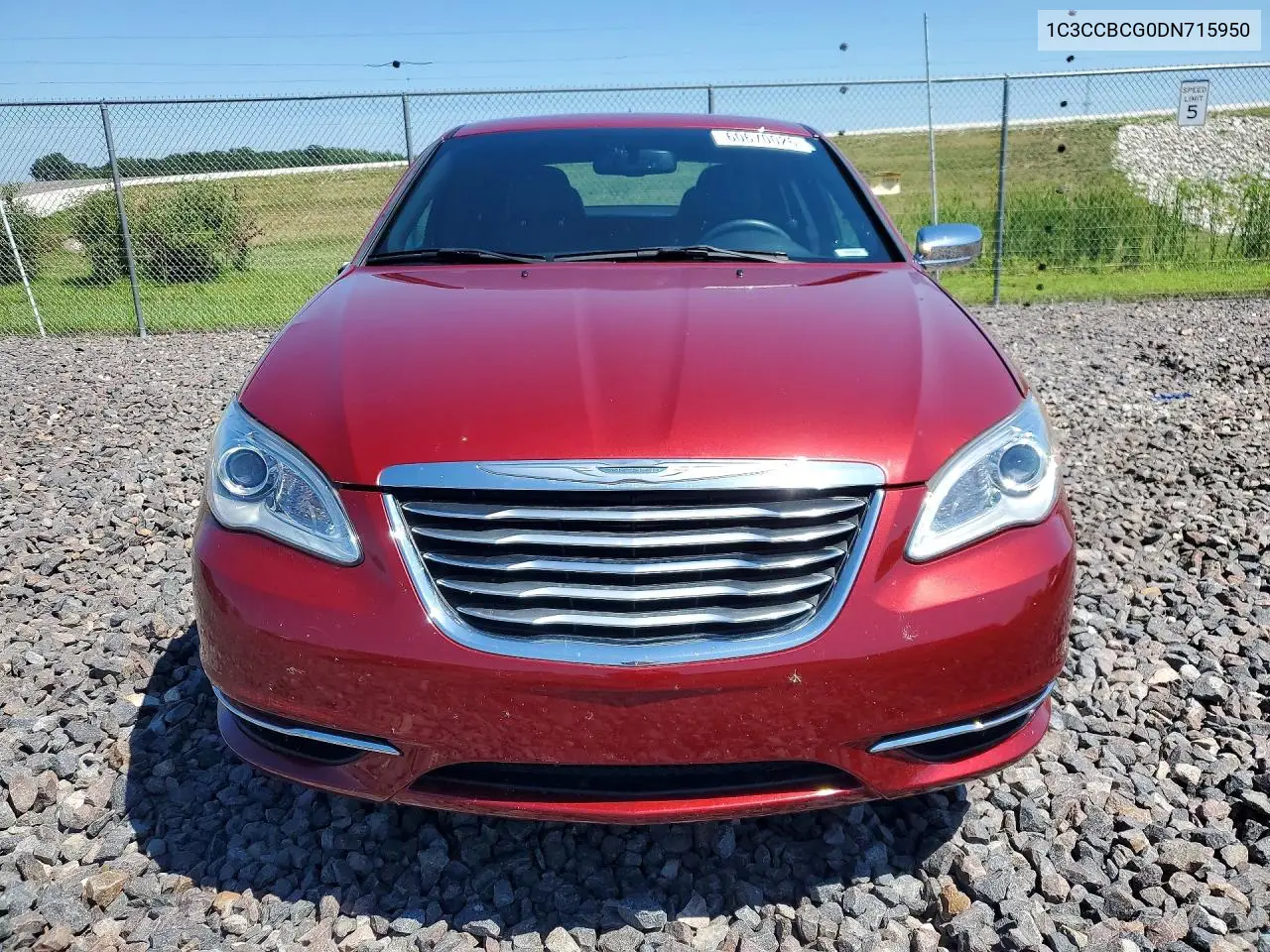 2013 Chrysler 200 Limited VIN: 1C3CCBCG0DN715950 Lot: 60670026