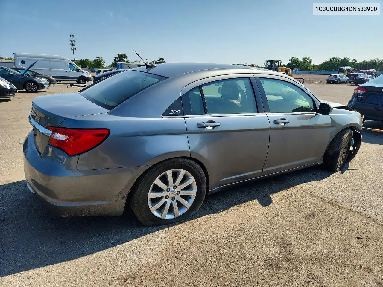 2013 Chrysler 200 Touring VIN: 1C3CCBBG4DN533900 Lot: 60835706