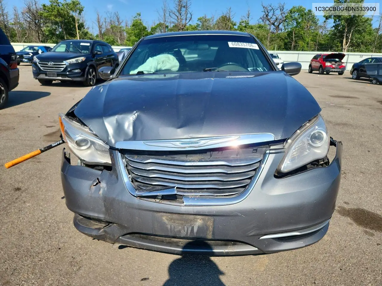 2013 Chrysler 200 Touring VIN: 1C3CCBBG4DN533900 Lot: 60835706