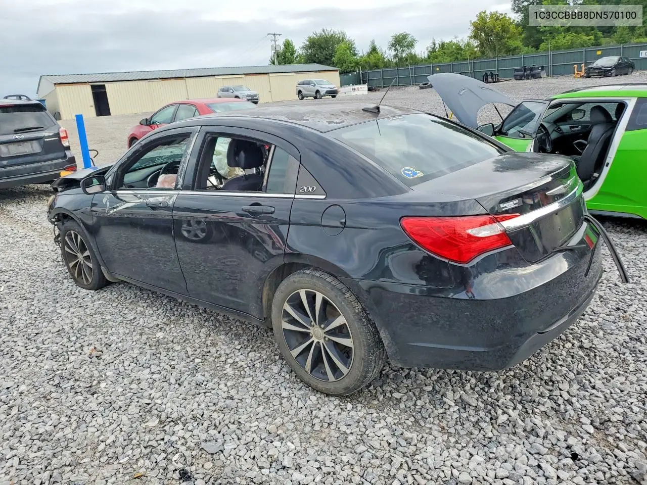 2013 Chrysler 200 VIN: 1C3CCBBB8DN570100 Lot: 61223926