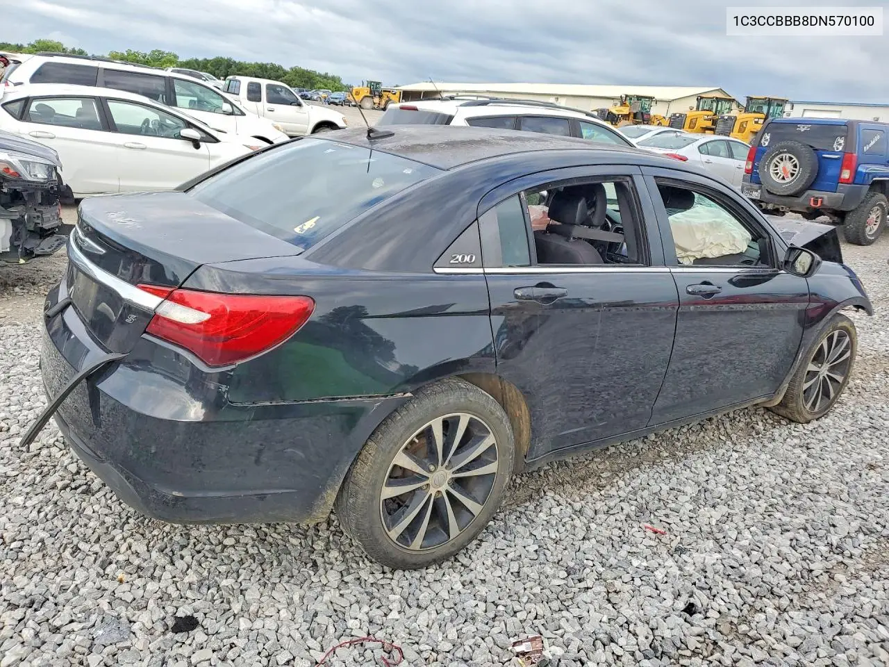 2013 Chrysler 200 VIN: 1C3CCBBB8DN570100 Lot: 61223926