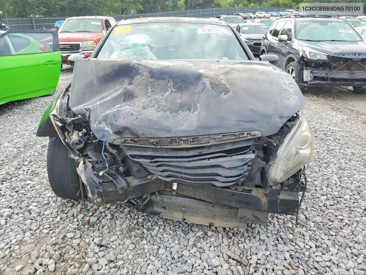2013 Chrysler 200 VIN: 1C3CCBBB8DN570100 Lot: 61223926