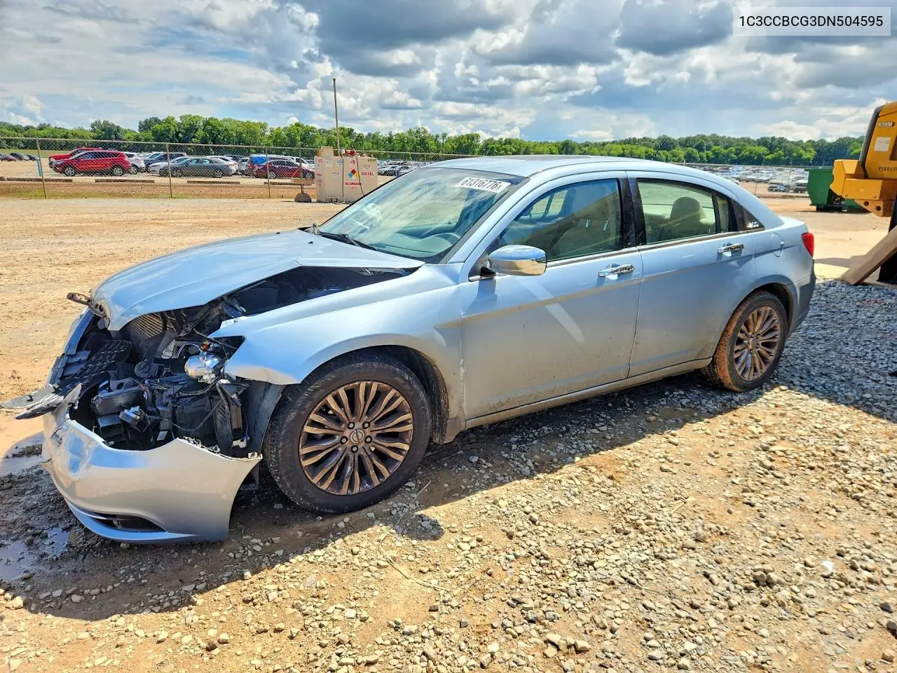 2013 Chrysler 200 Limited VIN: 1C3CCBCG3DN504595 Lot: 61316776
