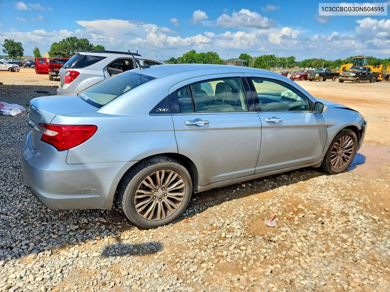 2013 Chrysler 200 Limited VIN: 1C3CCBCG3DN504595 Lot: 61316776
