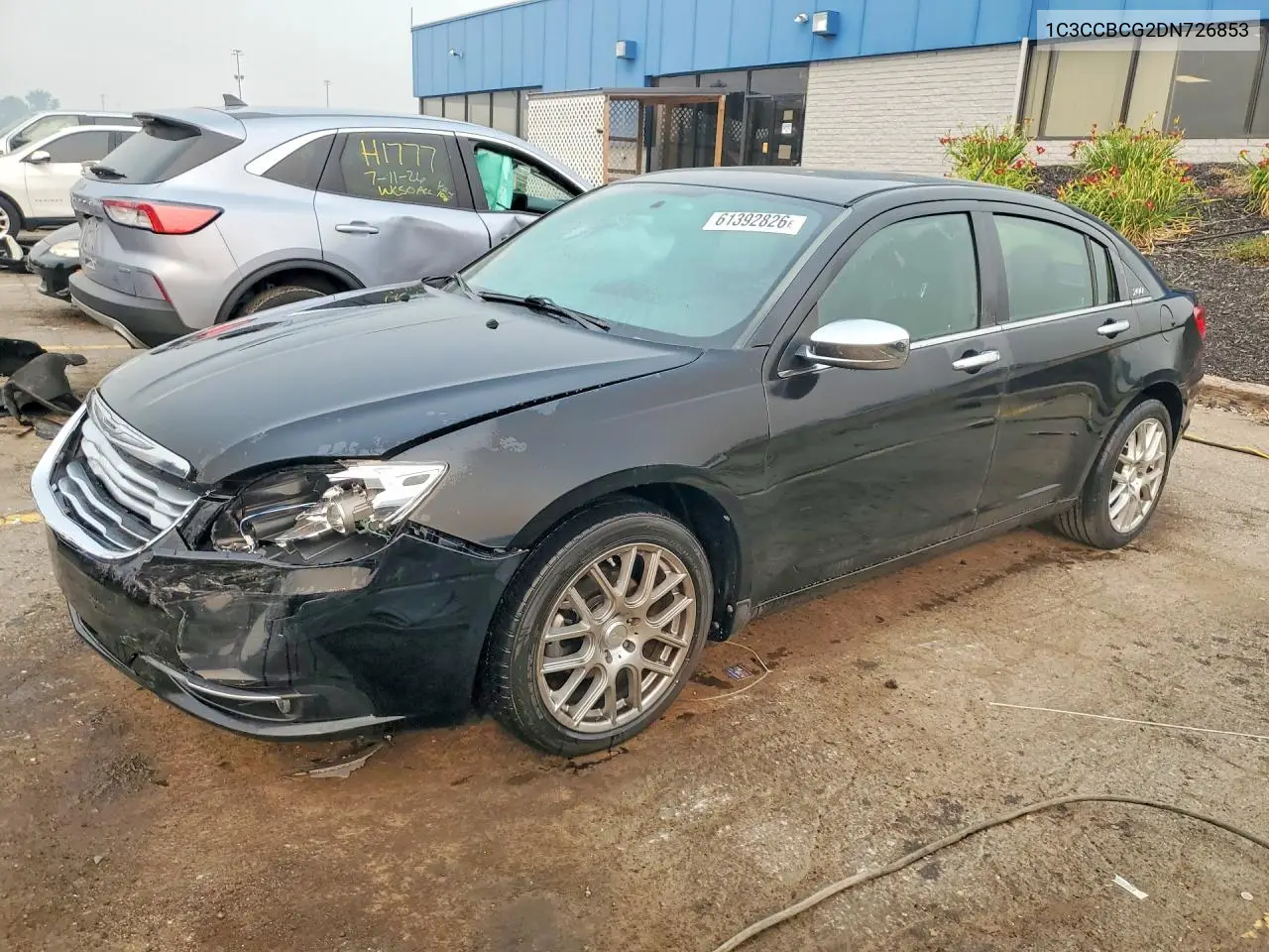 2013 Chrysler 200 Limited VIN: 1C3CCBCG2DN726853 Lot: 61392826