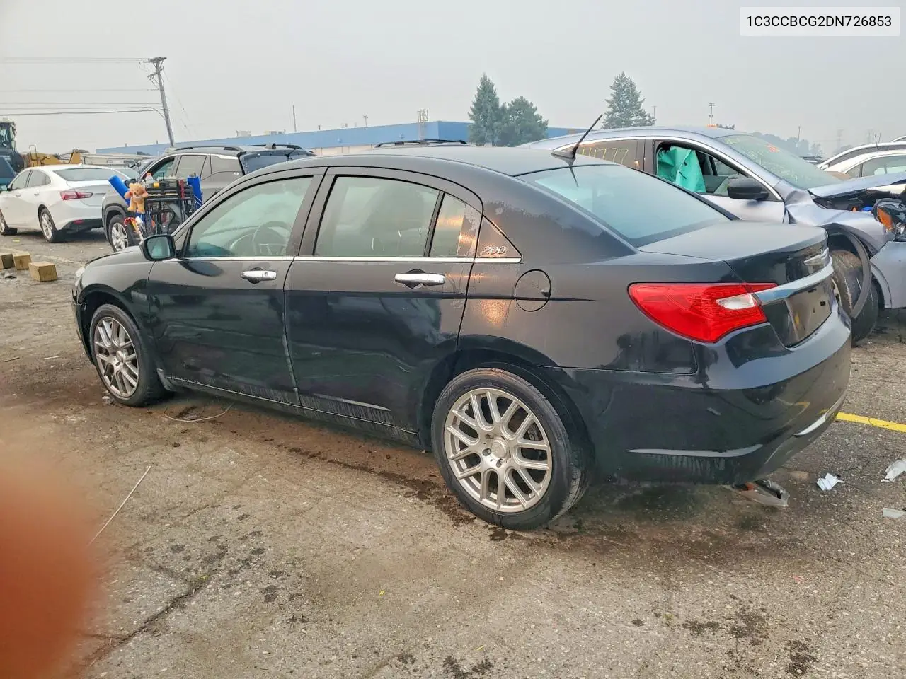 2013 Chrysler 200 Limited VIN: 1C3CCBCG2DN726853 Lot: 61392826