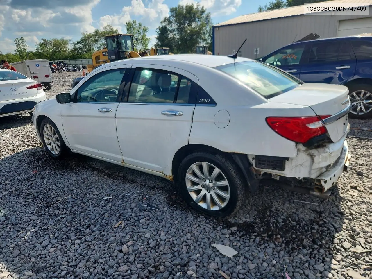2013 Chrysler 200 Limited VIN: 1C3CCBCG0DN747409 Lot: 61492386