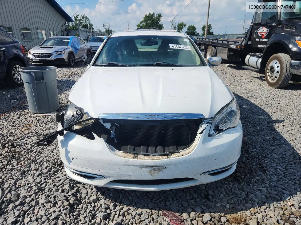 2013 Chrysler 200 Limited VIN: 1C3CCBCG0DN747409 Lot: 61492386