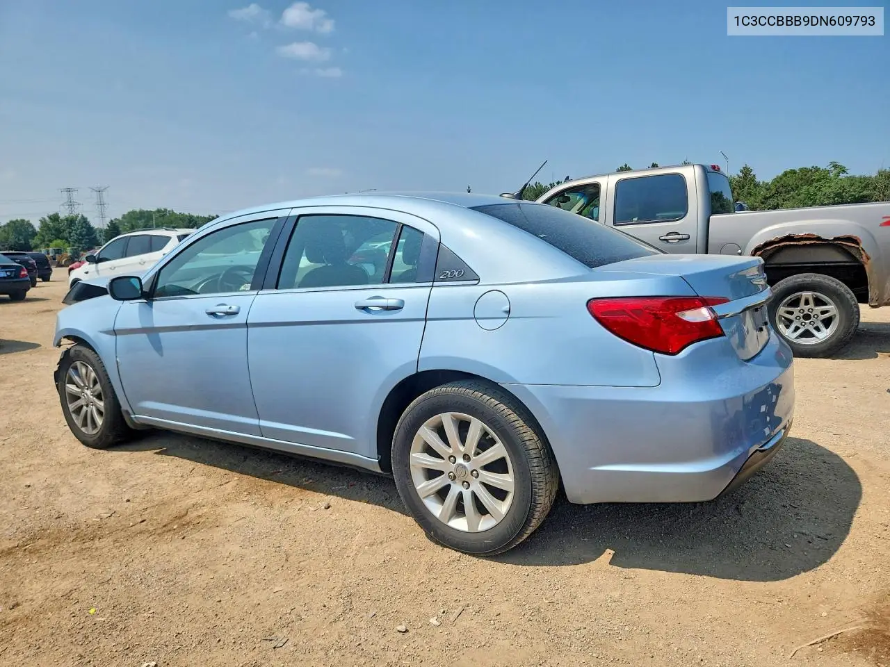 2013 Chrysler 200 Touring VIN: 1C3CCBBB9DN609793 Lot: 61537376