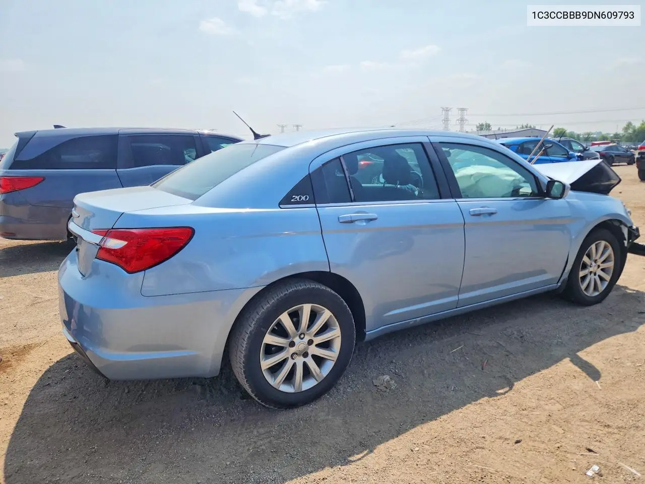 2013 Chrysler 200 Touring VIN: 1C3CCBBB9DN609793 Lot: 61537376