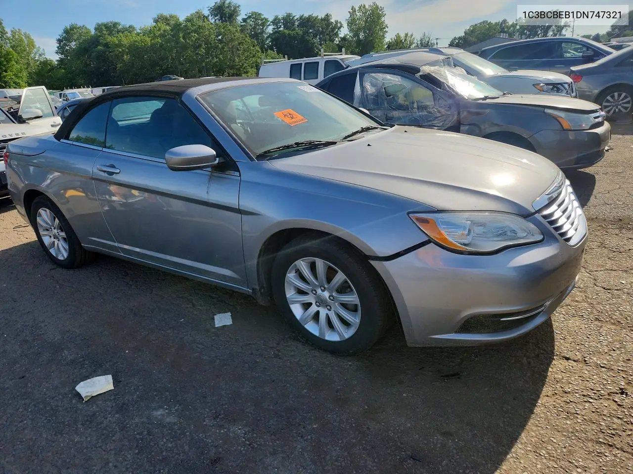 2013 Chrysler 200 Touring VIN: 1C3BCBEB1DN747321 Lot: 61545656