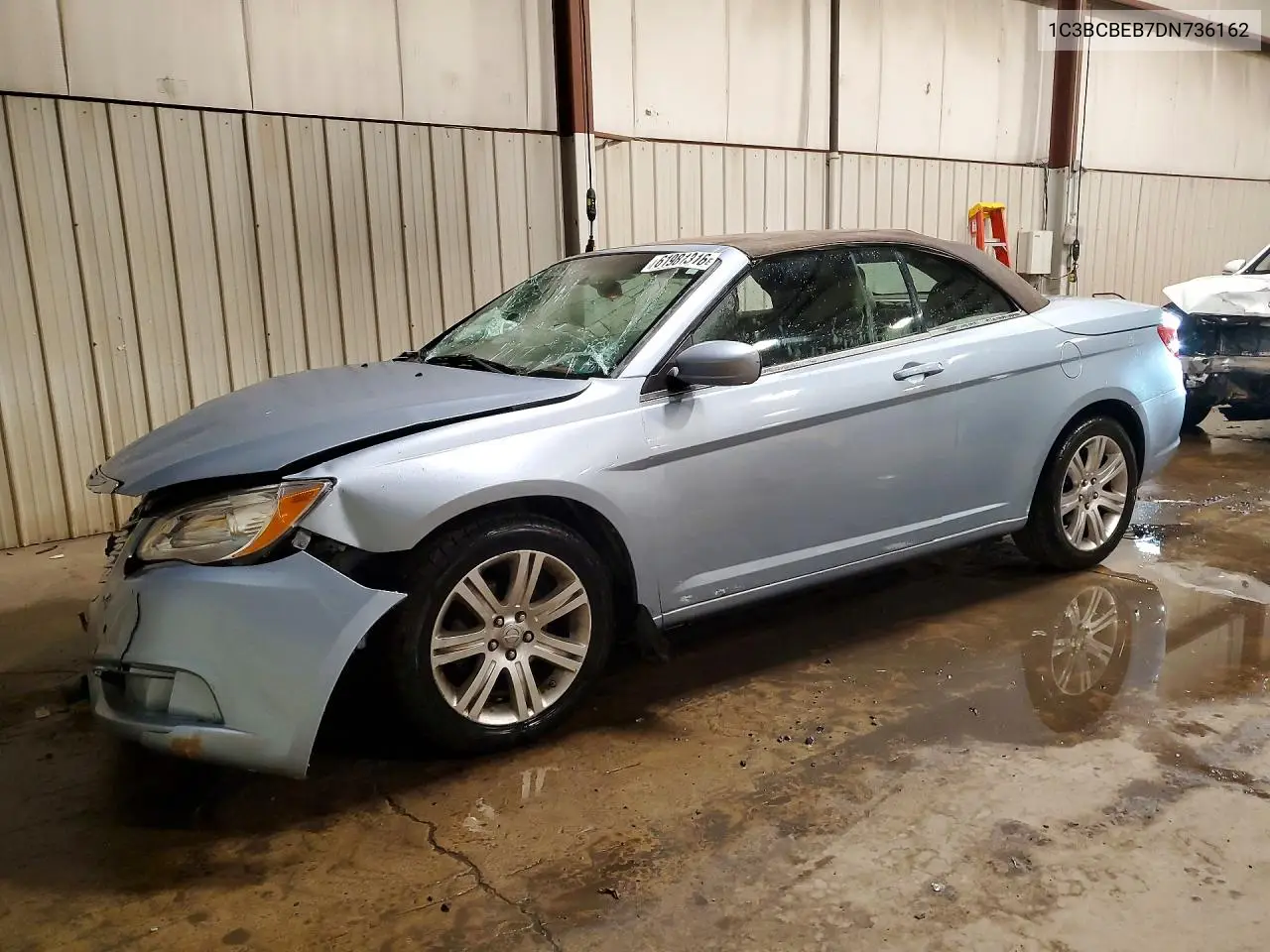 2013 Chrysler 200 Touring VIN: 1C3BCBEB7DN736162 Lot: 61981316