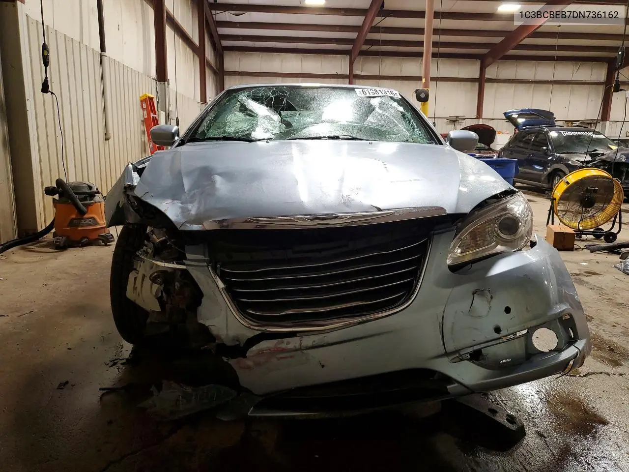2013 Chrysler 200 Touring VIN: 1C3BCBEB7DN736162 Lot: 61981316