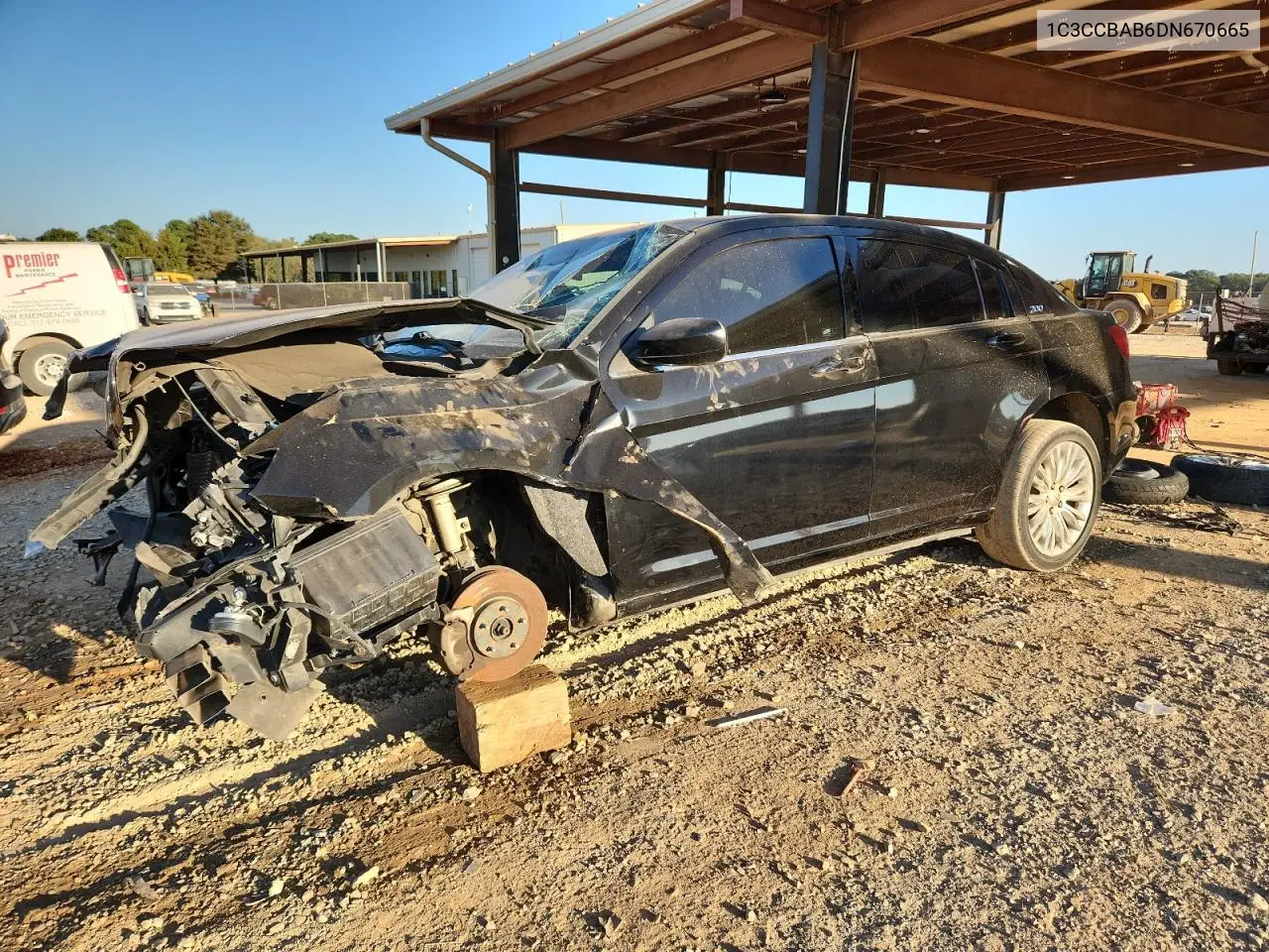 1C3CCBAB6DN670665 2013 Chrysler 200 Lx