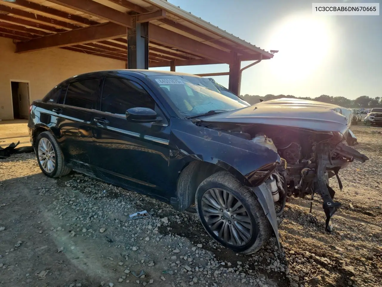 1C3CCBAB6DN670665 2013 Chrysler 200 Lx