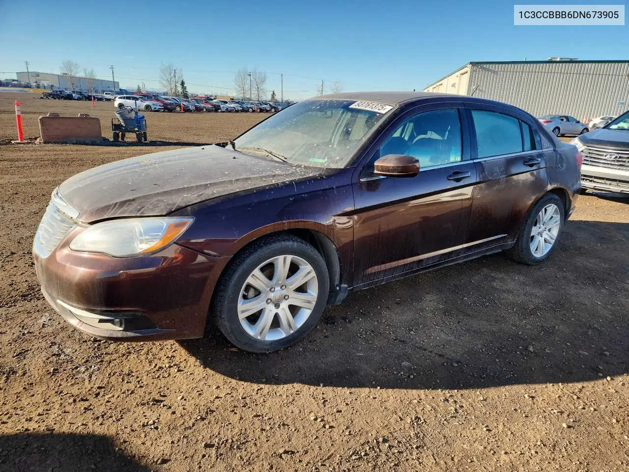 1C3CCBBB6DN673905 2013 Chrysler 200 Touring