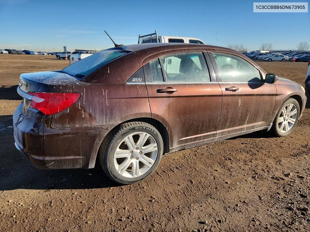 1C3CCBBB6DN673905 2013 Chrysler 200 Touring