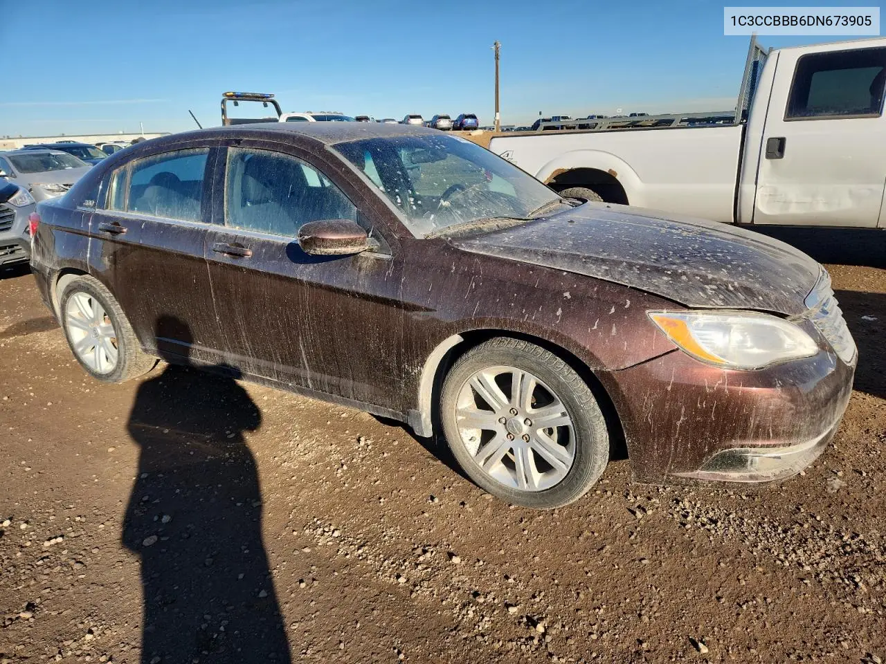 1C3CCBBB6DN673905 2013 Chrysler 200 Touring