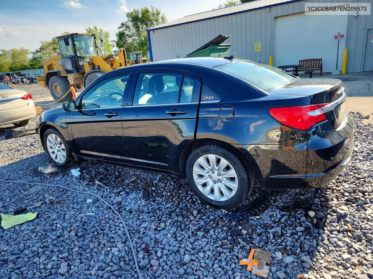 2014 Chrysler 200 Lx VIN: 1C3CCBAB7EN209573 Lot: 58358676