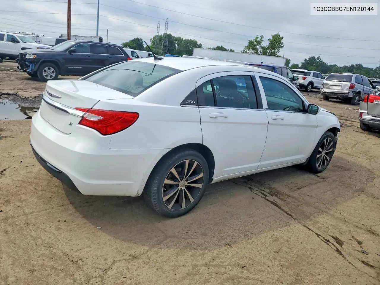 2014 Chrysler 200 Touring VIN: 1C3CCBBG7EN120144 Lot: 60445216