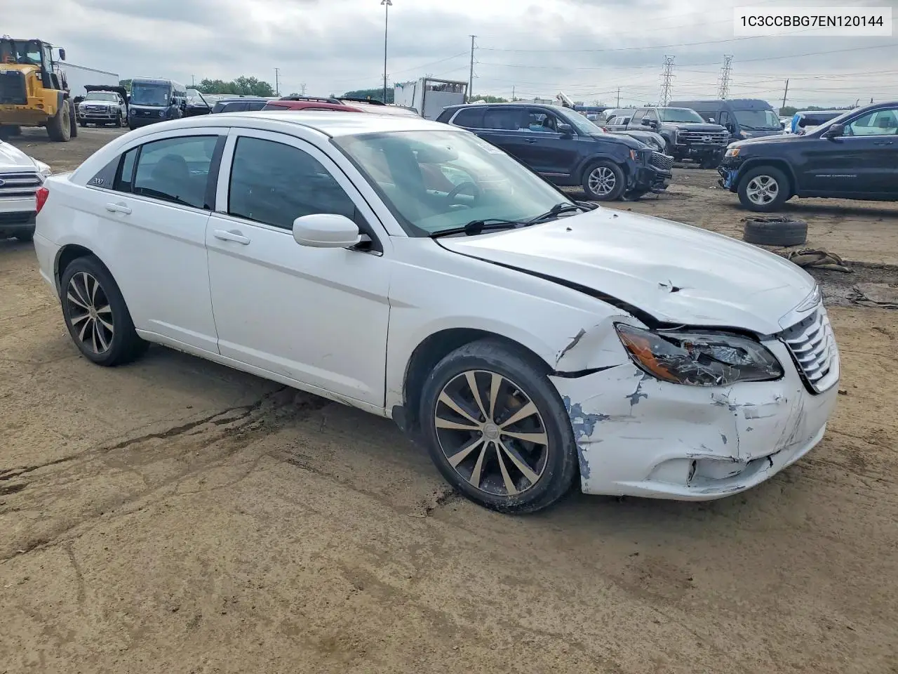2014 Chrysler 200 Touring VIN: 1C3CCBBG7EN120144 Lot: 60445216