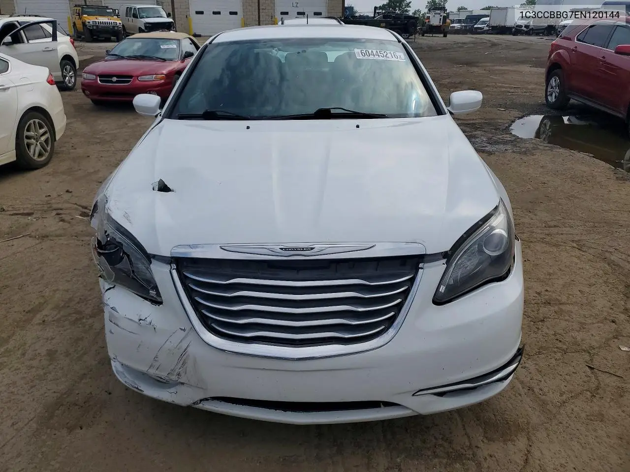 2014 Chrysler 200 Touring VIN: 1C3CCBBG7EN120144 Lot: 60445216