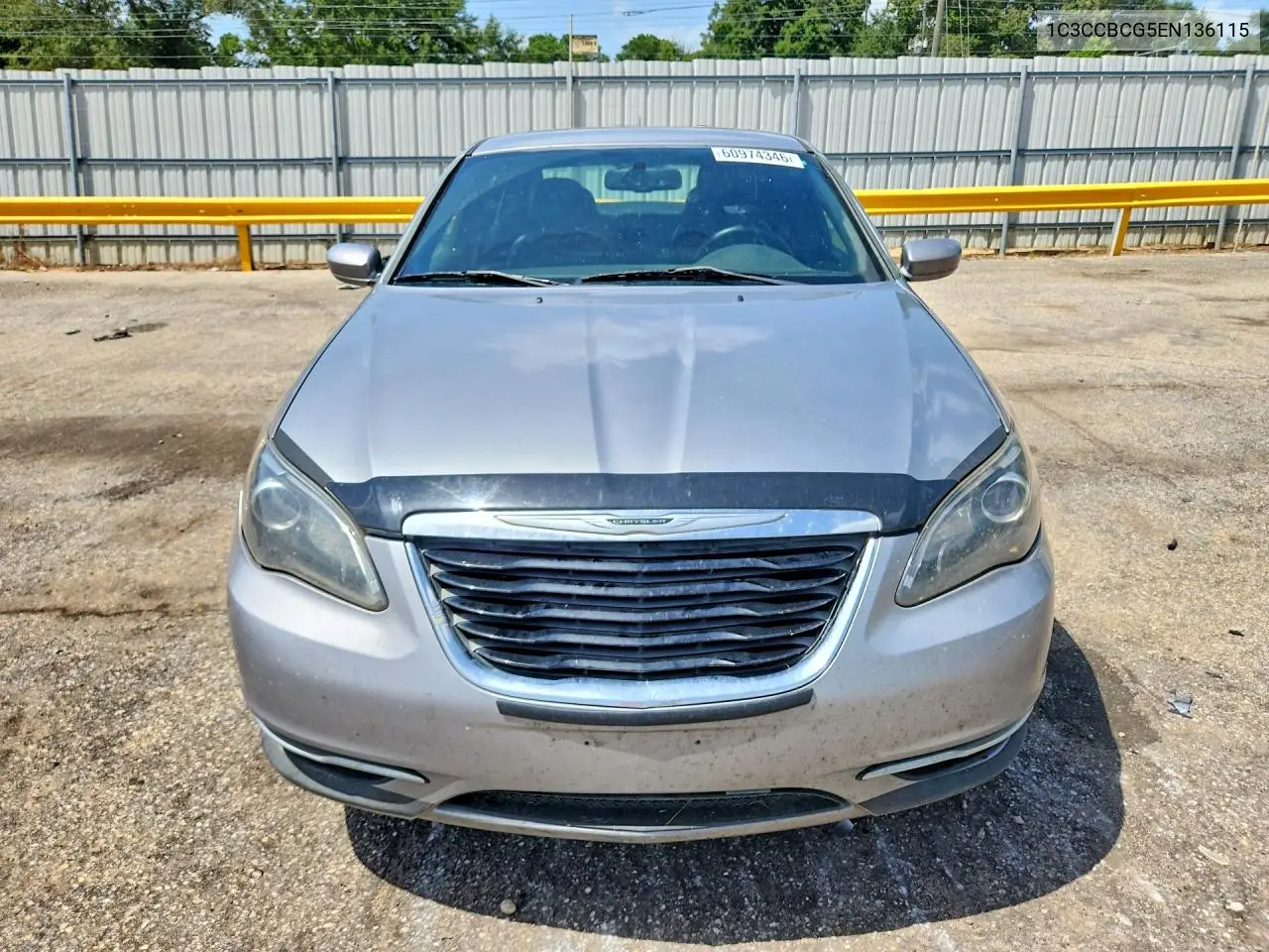 2014 Chrysler 200 Limited VIN: 1C3CCBCG5EN136115 Lot: 60974346