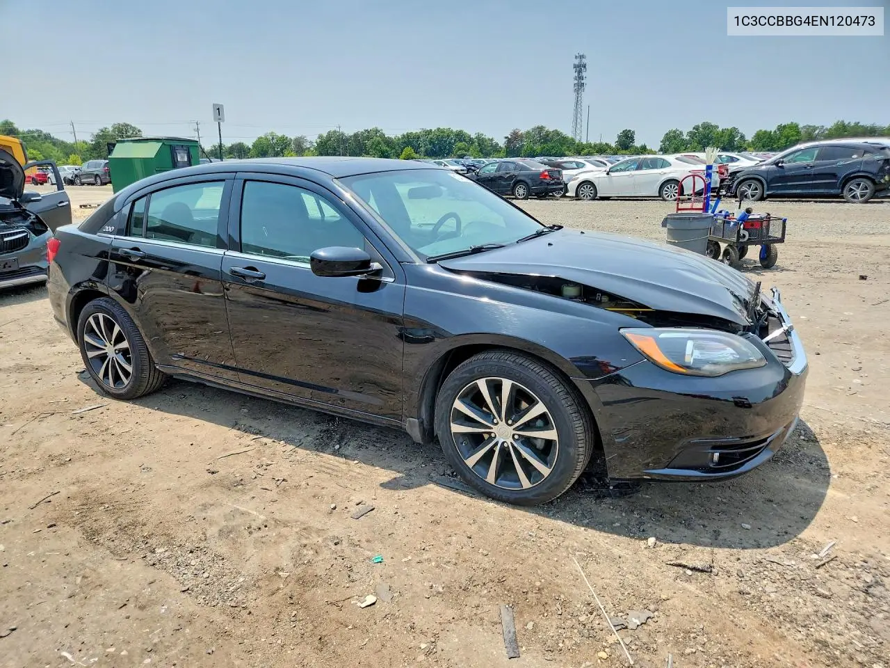 2014 Chrysler 200 Touring VIN: 1C3CCBBG4EN120473 Lot: 61041856