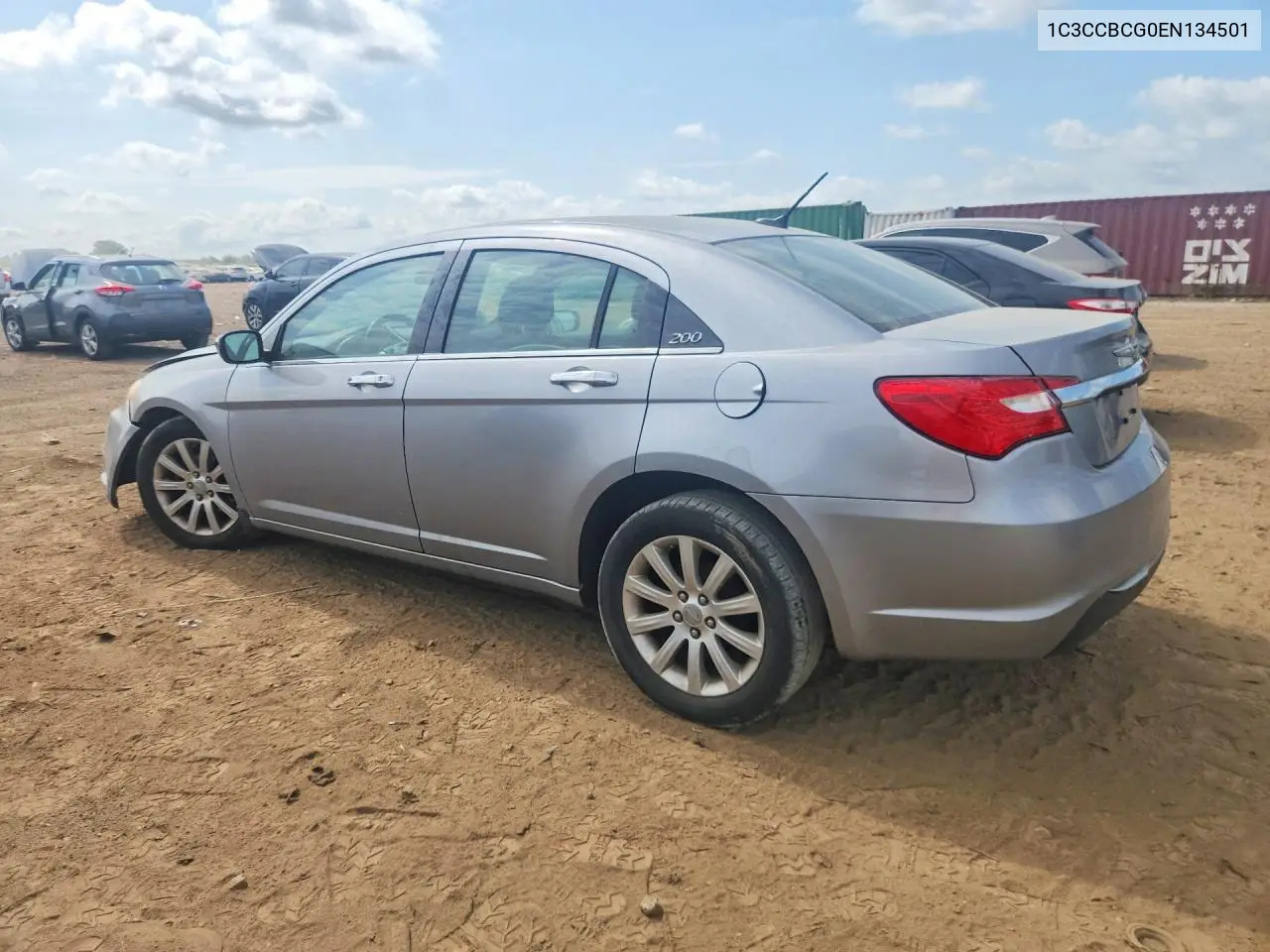 2014 Chrysler 200 Limited VIN: 1C3CCBCG0EN134501 Lot: 61427596