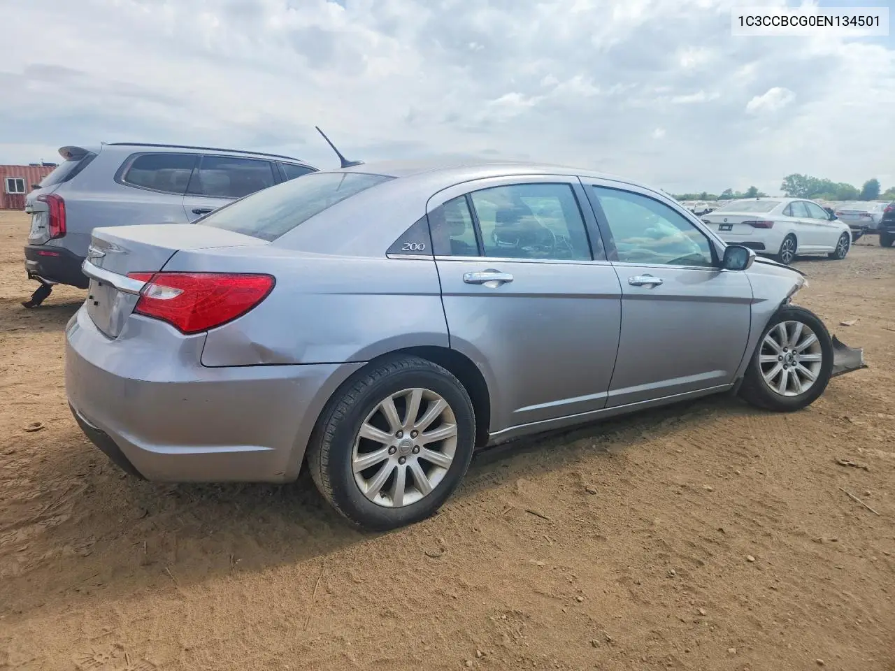 2014 Chrysler 200 Limited VIN: 1C3CCBCG0EN134501 Lot: 61427596