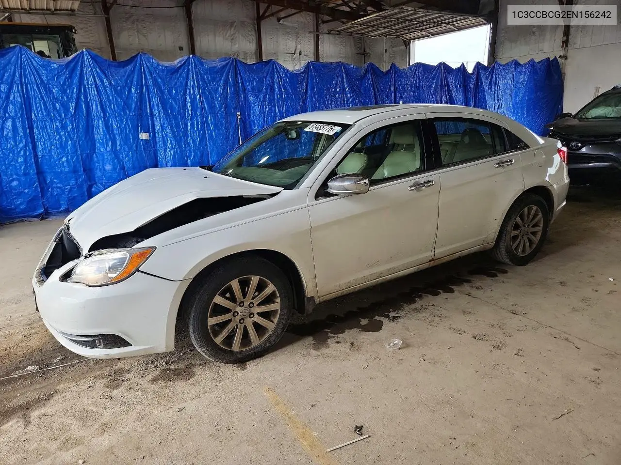 2014 Chrysler 200 VIN: 1C3CCBCG2EN156242 Lot: 61485776