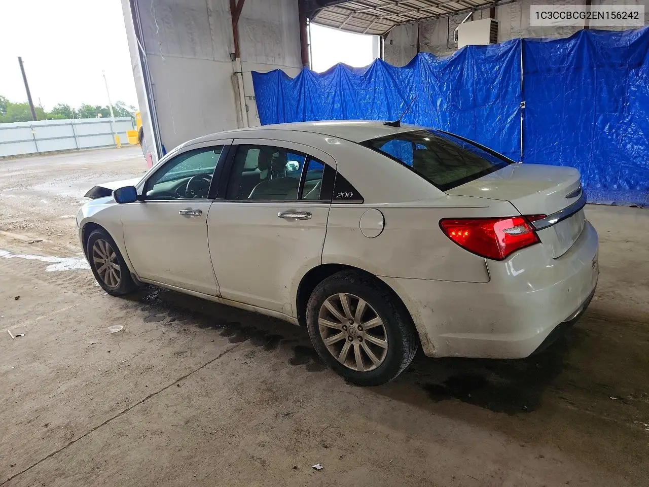 2014 Chrysler 200 VIN: 1C3CCBCG2EN156242 Lot: 61485776