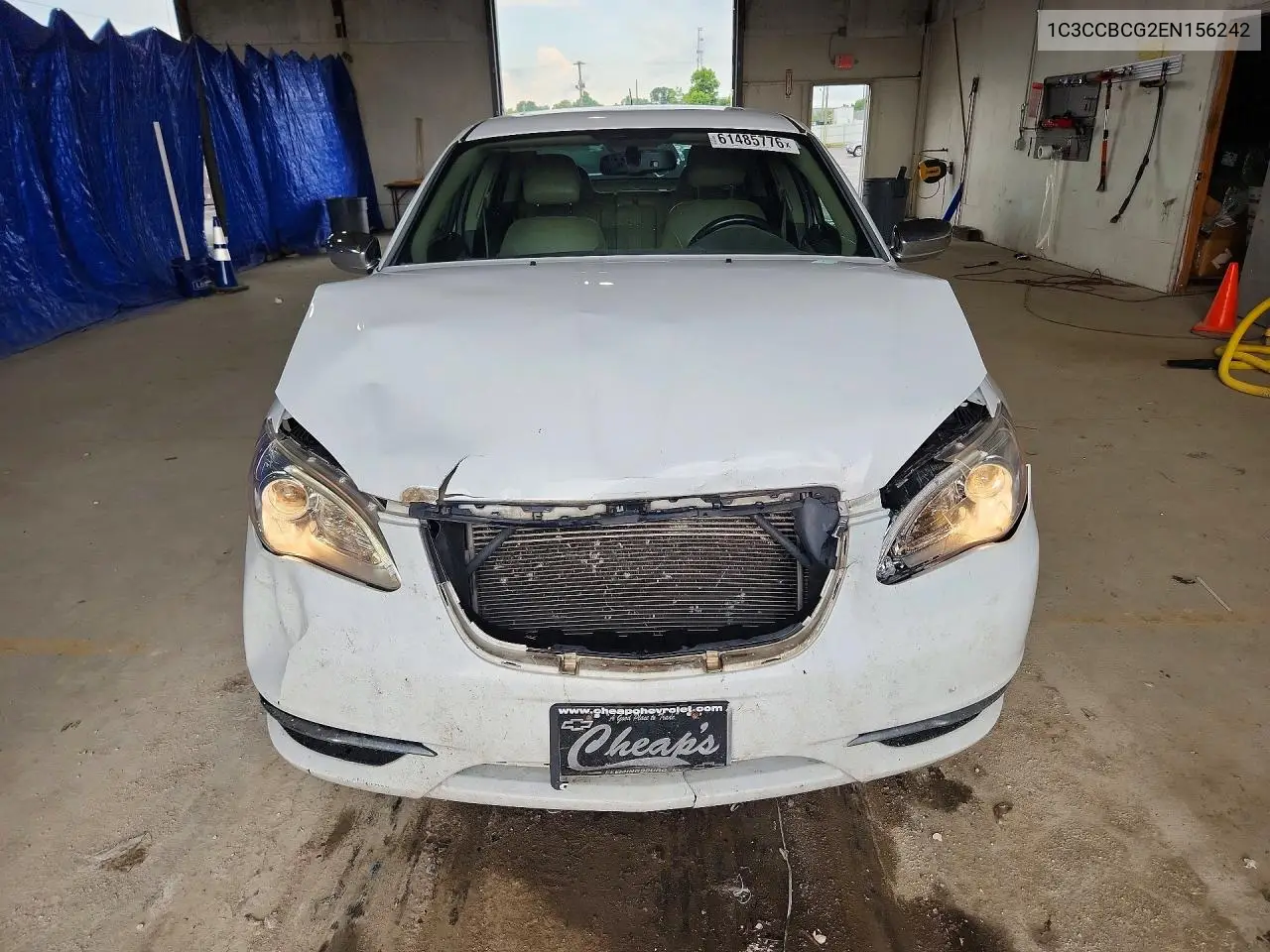 2014 Chrysler 200 VIN: 1C3CCBCG2EN156242 Lot: 61485776