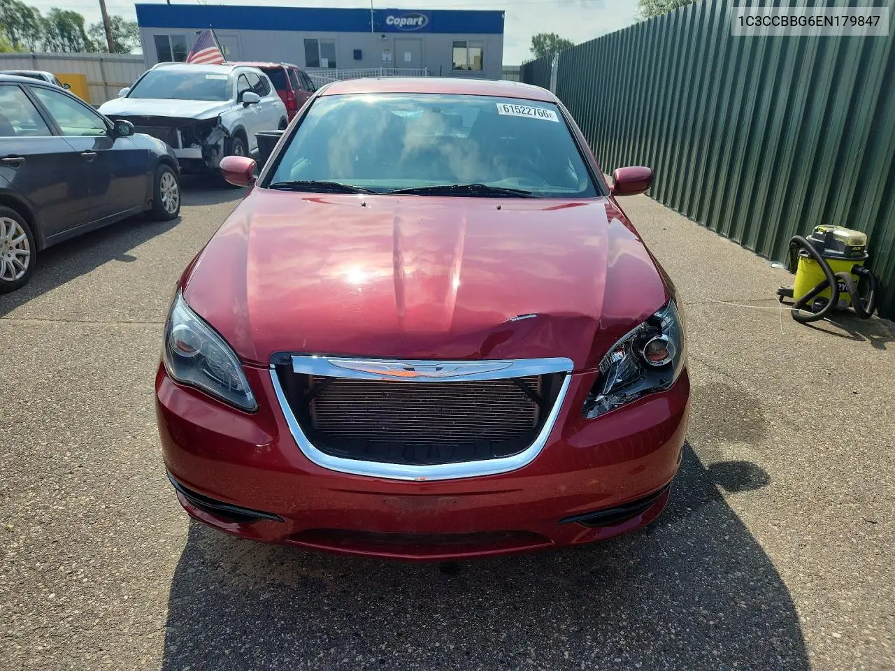 2014 Chrysler 200 Touring VIN: 1C3CCBBG6EN179847 Lot: 61522766