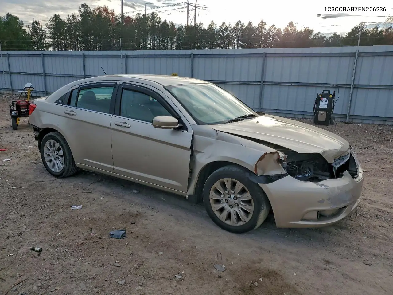 1C3CCBAB7EN206236 2014 Chrysler 200 Lx