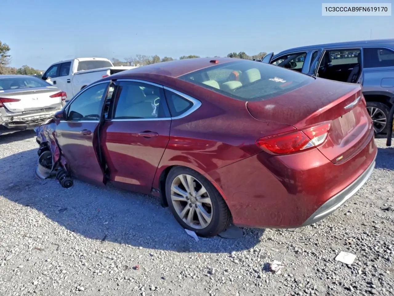 1C3CCCAB9FN619170 2015 Chrysler 200 Limited