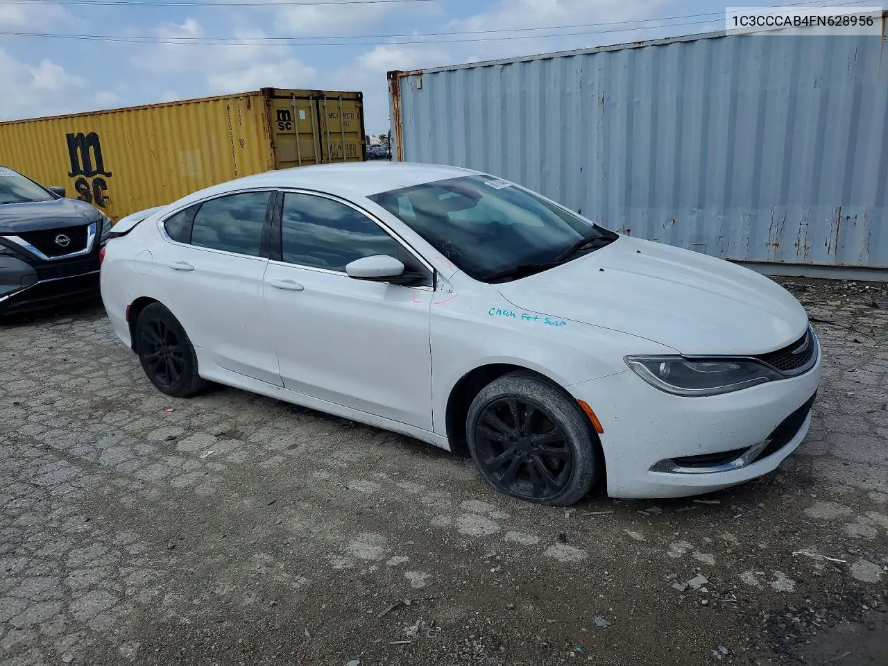1C3CCCAB4FN628956 2015 Chrysler 200 Limited