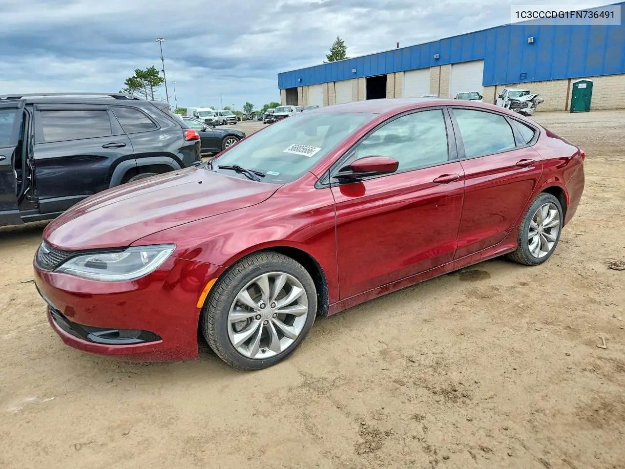 2015 Chrysler 200 S VIN: 1C3CCCDG1FN736491 Lot: 56805666