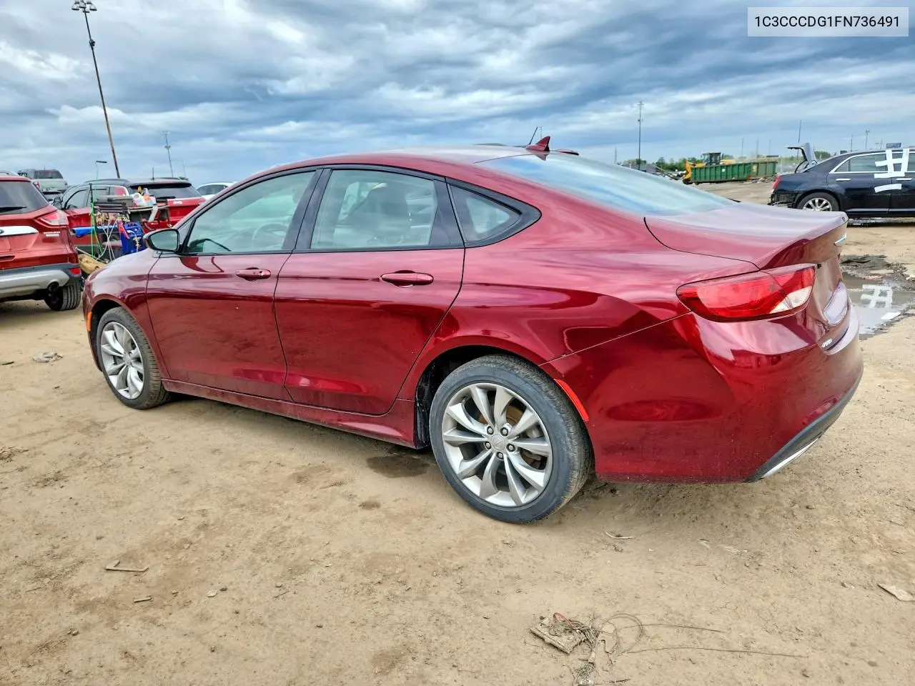 2015 Chrysler 200 S VIN: 1C3CCCDG1FN736491 Lot: 56805666