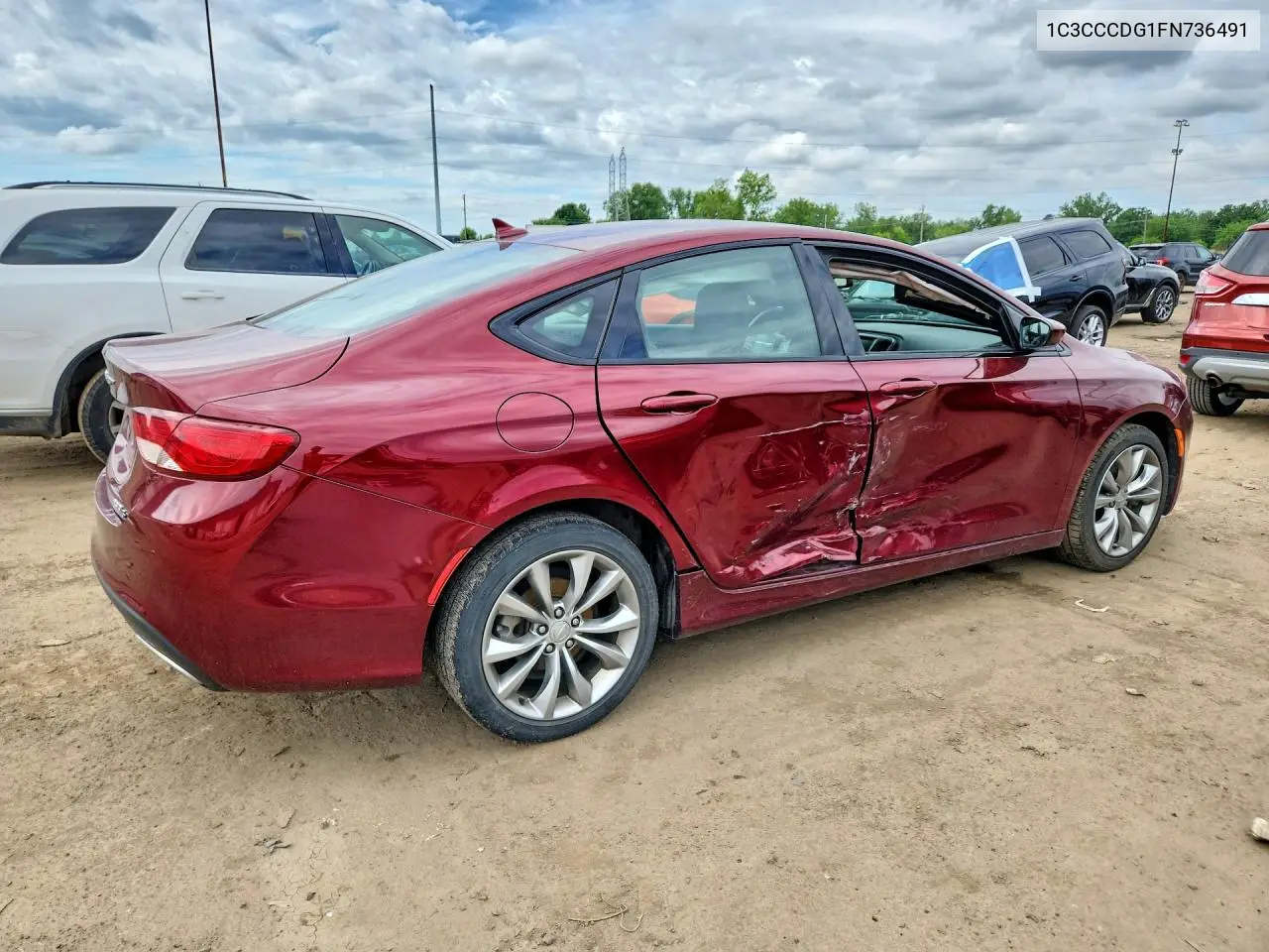 2015 Chrysler 200 S VIN: 1C3CCCDG1FN736491 Lot: 56805666