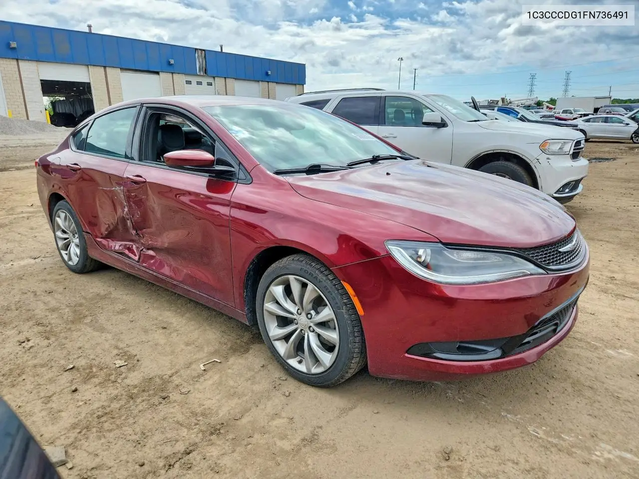 2015 Chrysler 200 S VIN: 1C3CCCDG1FN736491 Lot: 56805666