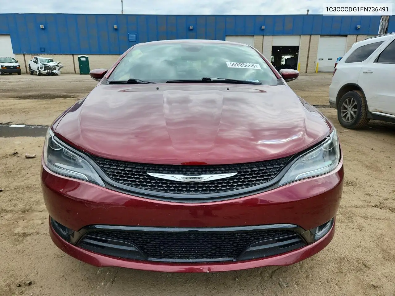 2015 Chrysler 200 S VIN: 1C3CCCDG1FN736491 Lot: 56805666