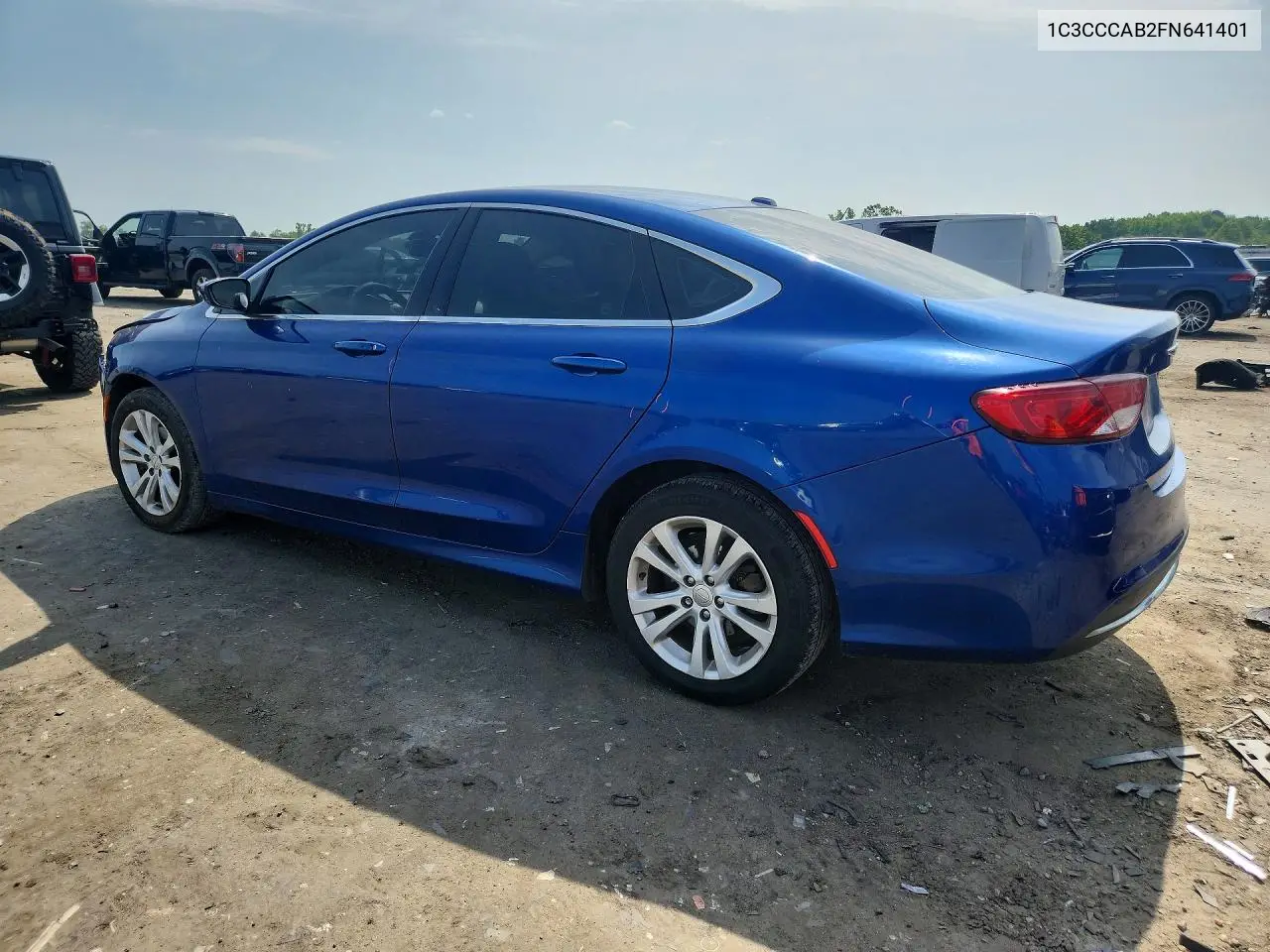 2015 Chrysler 200 Limited VIN: 1C3CCCAB2FN641401 Lot: 57123946