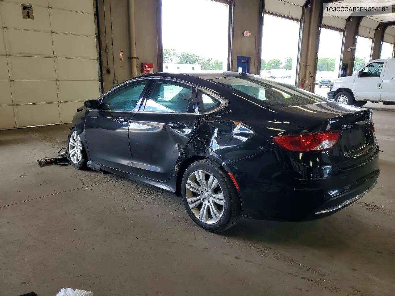 2015 Chrysler 200 Limited VIN: 1C3CCCAB3FN554185 Lot: 57138056