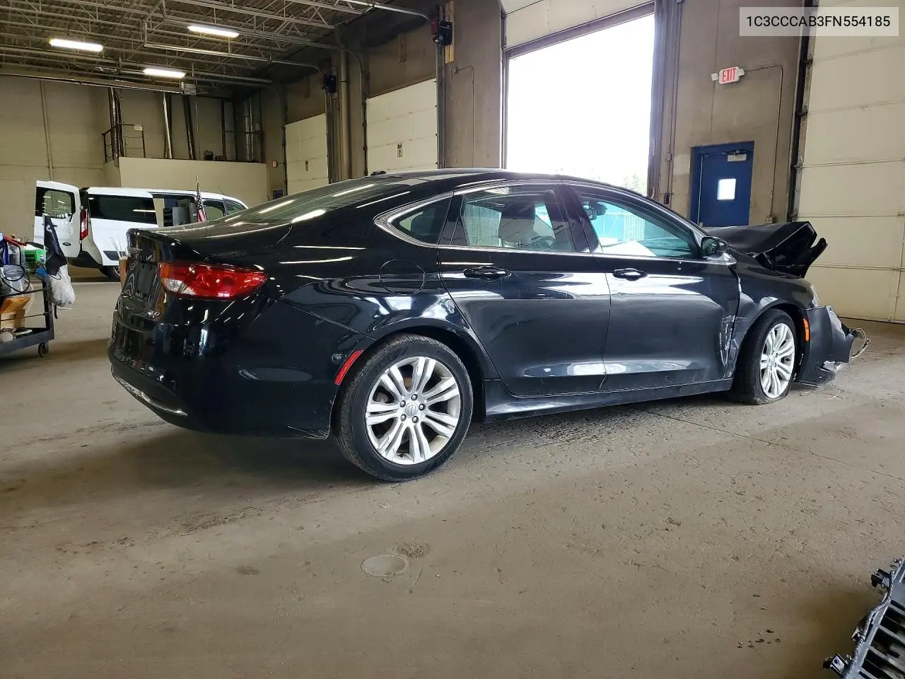 2015 Chrysler 200 Limited VIN: 1C3CCCAB3FN554185 Lot: 57138056
