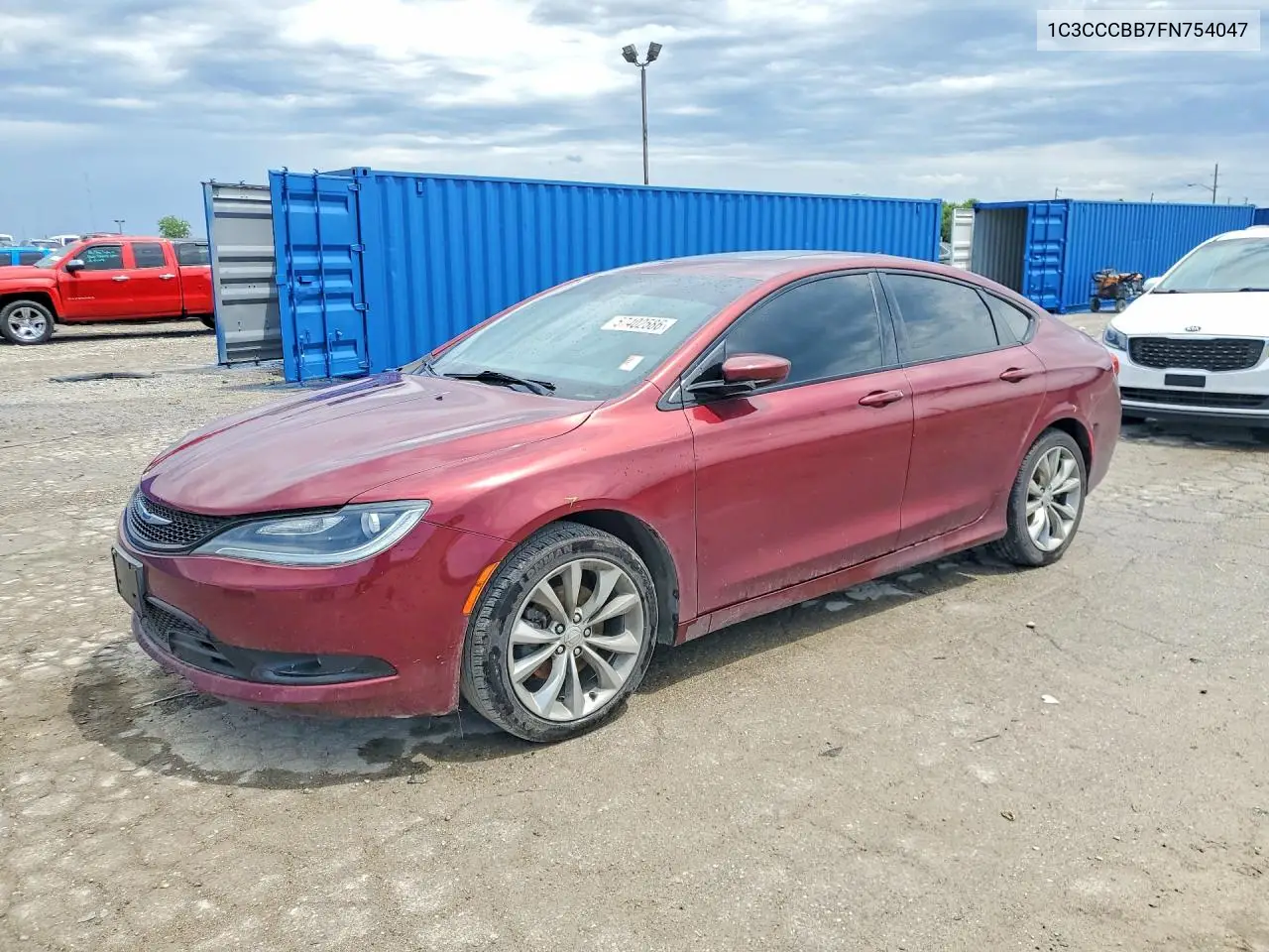 2015 Chrysler 200 S VIN: 1C3CCCBB7FN754047 Lot: 57402586