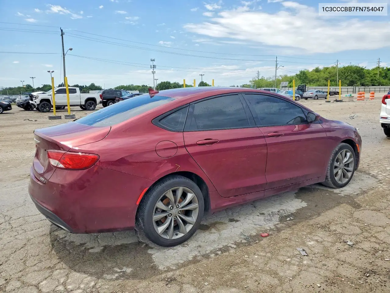 2015 Chrysler 200 S VIN: 1C3CCCBB7FN754047 Lot: 57402586
